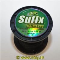 SUFIX018 - Sufix Matrix Pro fletline - 1500 meter - 0,18mm/9,1 kg