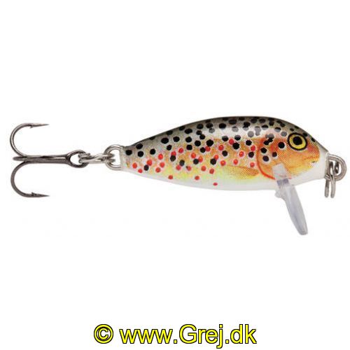 022677095035 - Rapala Countdown - Brown Trout - 2,5 cm - 2,7 gram - Synkende<BR>På trods af størrelsen anbefaler vi at den kun benyttes på dybt vand da den er synkende.