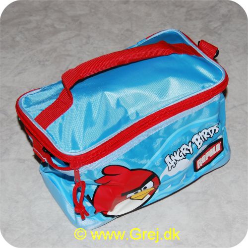 022677224466 - Rapala Kids Fishing Tackle Bag - Angry Birds taske - Blå/rød