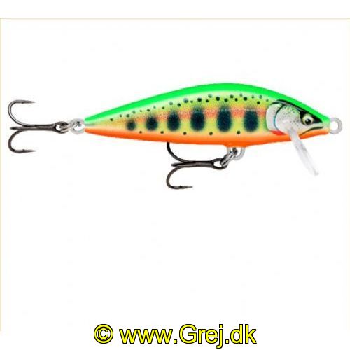 022677324098 - Rapala Countdown Elite - 5,5cm/5g - Gilded Chartreuse Yamame - Arbejdsdybde: 0,9-1,2m