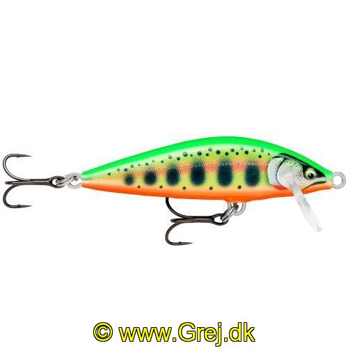 022677333625 - Rapala Countdown Elite - 3,5cm/4g - Gilded Chartreuse Yamame - Arbejdsdybde: 0,9m