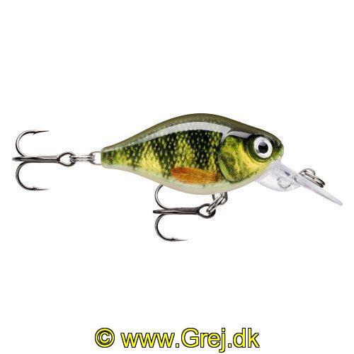 022677339559 - Rapala X-Light series - 3,5cm/4g - Live Perch - Arbejdsdybde: 1,8 - 2,1m - Crank 03 Mid Runner