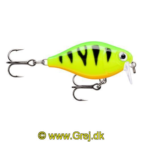 022677339627 - Rapala X-Light series - 3,5cm/4g - Firetiger - Arbejdsdybde: 0,9 - 1,2m - Crank 03 Shallow Runner