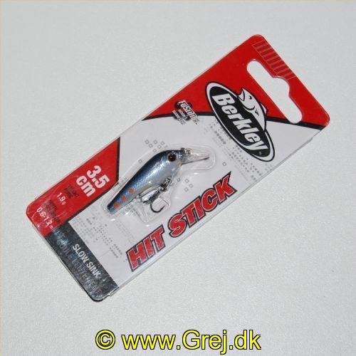 028632936375 - Berkley Hot Stick wobler - 3,5 cm - 1,9 g - Blue Roach - Langsomt synkende (Slow Sink)