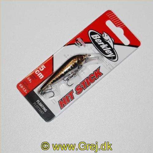 028632936627 - Berkley Hot Stick wobler - 5 cm - 3,9 g - Vairon - Flydende (Floating) - Dybde: 0,6-1,5m