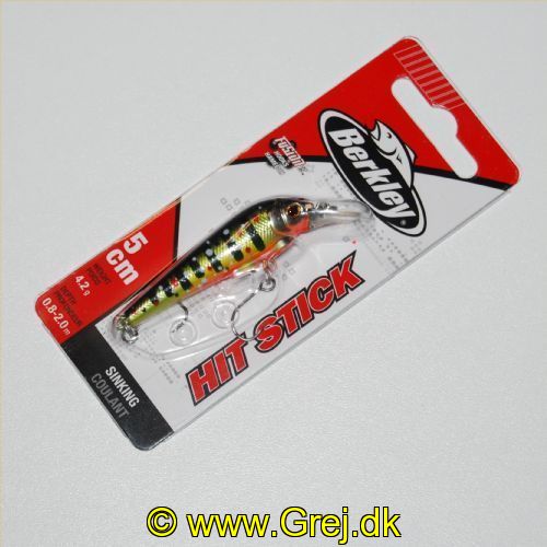 028632936757 - Berkley Hot Stick wobler - 5 cm - 4,2 g - Brook Trout - Synkende (Sinking) - Dybde: 0,8-2m