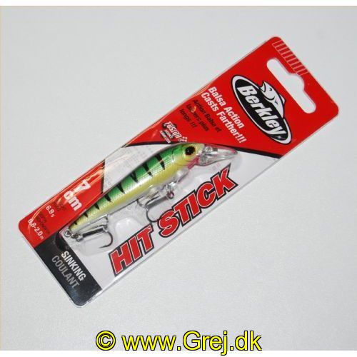 028632936894 - Berkley Hot Stick wobler - 7 cm - 6,9 g - Perch - Synkende (Sinking) - Dybde: 0,8-2,0m