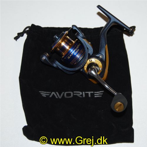 2216935083010 - Favorite Sapphire 1000 - Gear Ratio: 5.2:1 - 6+1 lejer - Vægt: 170g