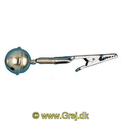 4005652111575 - Metal klokke holder for stangspids med spidsklemme - Længde:7cm. - 001 1980 001<br>With pointed clamp, length 7cm.