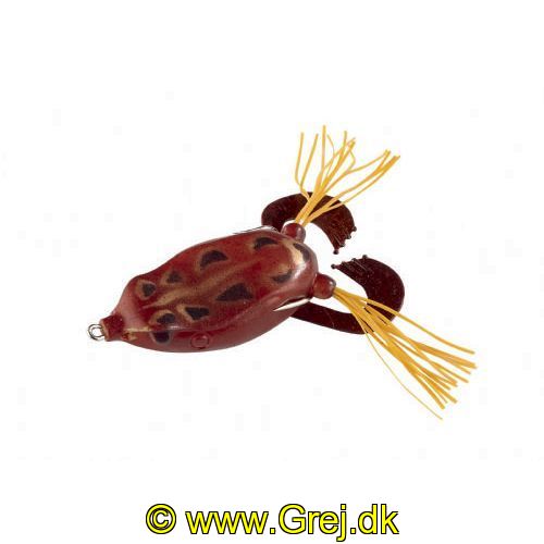 4005652148045 - Killer Frog - Længde:12cm. - Vægt:15g. - Farve:Brun - Baittype:Swimming - 001 3650 002<br>Very realistic imitation of a small frog. Swimming. With weed protection hook.