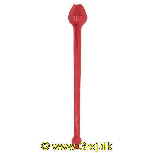 4005652153414 - Krogudtager - Længde:17.2cm. - Farve:Rød - 001 8404 000<br>Of almost unbreakable plastic. With large and small disgorger.