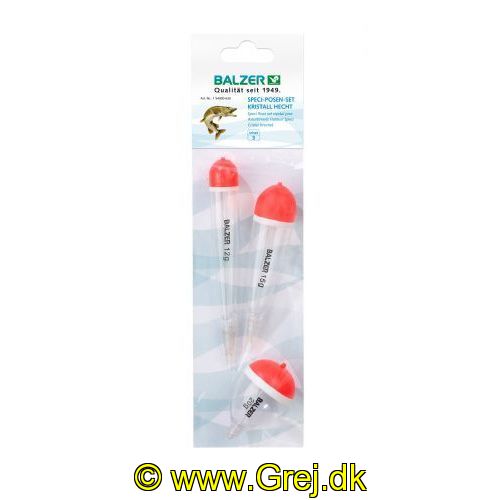 4005652196787 - Crystal flåd sortiment til geddefiskeri - Farve:Gedde - 001 5480 630<br>Pike Crystal Float Assortment