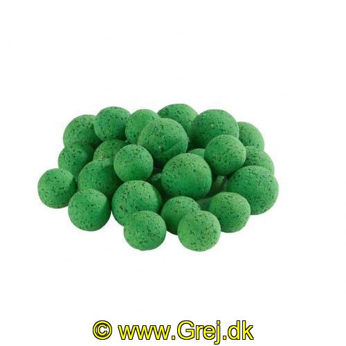 4005652820811 - MK Booster Ball Pop Ups mix, 15/20mm - Farve:Grøn - Smag/duft:Halibut/Shrimp - 001 8596 002<br>Matze’s pop-ups in the same colours as the Booster Balls, and then again as flamboyant fluo versions, are guaranteed to attract the attention of the moss backs. Let the pop-up float 5-10cm above the ground. For longer rigs you can adjust the height with split shot lead or putty. Try also the snowman sassembly. A Robin Red Monstercrab boilie followed by a pop up gives a super catchy double-bait that strikes heavily. Now new: You will find 15mm and 20mm balls so that you can always act flexibly. No matter whether one 20 or two 15mm or a snowman, from a 20-size basic boilie and a 15 size pop-up, they are all possibilities that are open to you. The suitable dips are equally well suitable both for the pop-ups and for the basic boilies.