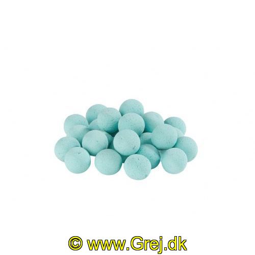 4005652820835 - MK Booster Ball Pop Ups mix, 15/20mm - Farve:Fluo. Blå - Smag/duft:White Bread/Potato - 001 8596 004<br>Matze’s pop-ups in the same colours as the Booster Balls, and then again as flamboyant fluo versions, are guaranteed to attract the attention of the moss backs. Let the pop-up float 5-10cm above the ground. For longer rigs you can adjust the height with split shot lead or putty. Try also the snowman sassembly. A Robin Red Monstercrab boilie followed by a pop up gives a super catchy double-bait that strikes heavily. Now new: You will find 15mm and 20mm balls so that you can always act flexibly. No matter whether one 20 or two 15mm or a snowman, from a 20-size basic boilie and a 15 size pop-up, they are all possibilities that are open to you. The suitable dips are equally well suitable both for the pop-ups and for the basic boilies.