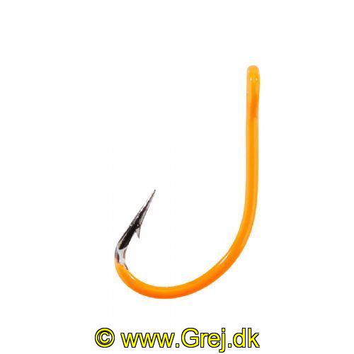 4005652822013 - Trout Attack, UV enkeltkroge sæt - 001 6045 400<br>UV active hooks for spoons and other artificial baits in 3 different colours. Each 2 in yellow, orange and green per pack. With eye.