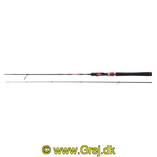 4005652848303 - Shirasu IM-8 UL spoon-stang - Længde:185cm. - Vægt:95g. - Kastevægt 1.5-5gram. - 001 1239 185<br>Shirasu IM-8...the next generation! Finally it is here, the 2nd generation of our already legendary Shirasu IM-8 predator rods. All blanks have been redesigned – and besides some tried and tested rod types, there are also lots of new rods. The spinning rods have modern Fast Taper actions – in other words fast tip actions. The screw reel seat has openings on the side, so you can put your finger on the blank there and be guaranteed to notice every tock and tug. In the lower part, the blanks are wrapped with high-quality carbon tape. Our proven PRO GUIDE CONCEPT ring system is also used in this series – ensuring an optimum bending curve during the drill. For an easier overview, the action of the rod is also shown as an abbreviation on the blank next to the casting weight (e.g. UL for Ultra Light). 

Features: IM-8 carbon fibre with carbon tape, Precision Nylon-/Stainless Steel reel seats with side openings, Ergonomic handles made of Duplon, Titanium SIC guides, PRO GUIDE CONCEPT, Hook holder. 

This ultralight rod has a fine tip by way of which every bite is registered, no matter how faint. Thanks to the stiffer backbone each bite can be acknowledged by way of a hit. The short length and short handle permit perfect bait guidance. The small leverage makes it possible to direct the micro-bait just by means of very small movements of the wrist.