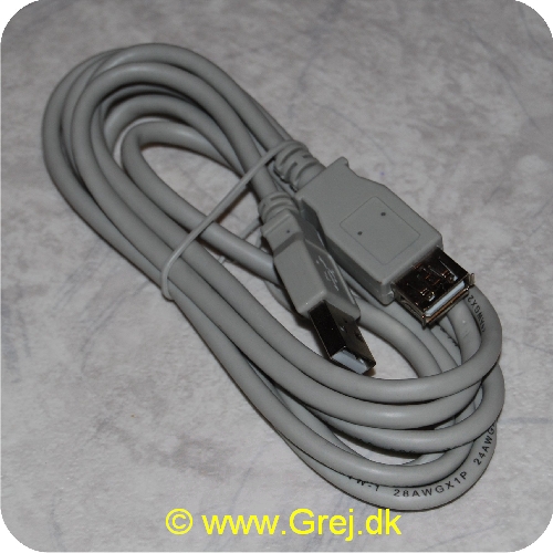 4040849509605 - USB Kabel Forlængerkabel - 1.8m