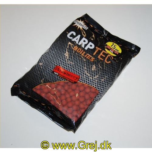 5031745227327 - Dynamite Baits - Carp Tec - Strawberry - 15mm Boilie - 1,8 kg