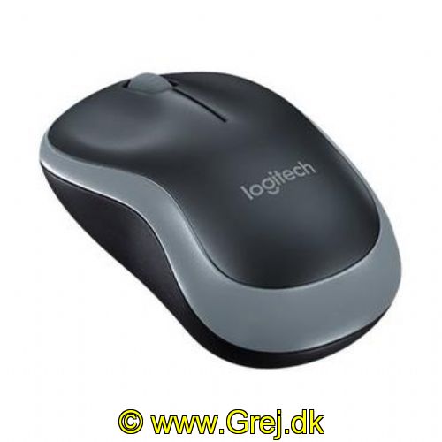 5099206027282 - Logitech Wireless Mouse M185<br>
Farve: Sort / Grå<br>
God til bærbar<br>
Lille USB dongle