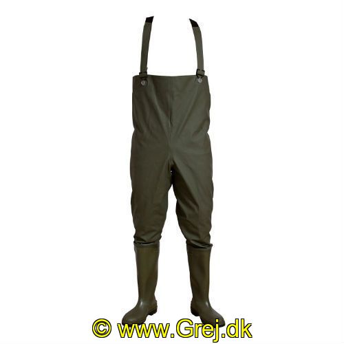 5706219096272 - ELKA waders - str. 38  - Gummisål - Oliven Grønne
Dunlop støvle
Str. 38

Waders har i mange år haft en central placering i ELKA’s produkt 
sortiment. I samarbejde med professionelle fiskere er modellerne tilpasset. så de 
opfylder kravene til sports- og havfiskeri. 
Europæiske fremstilling i den bløde og 
solide 600g. PVC/Polyester sikrer masser af 
komfort og en lang holdbarhed.  

Teknisk beskrivelse:
• 600 gr. PVC/polyester
• Vandsøjle: mm H 13000 mm