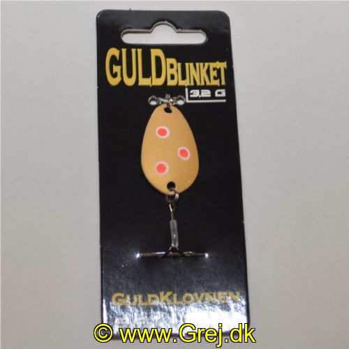 5740028800231 - GuldBlinket - 3,2 gram - Farvenavn: Guldklovnen