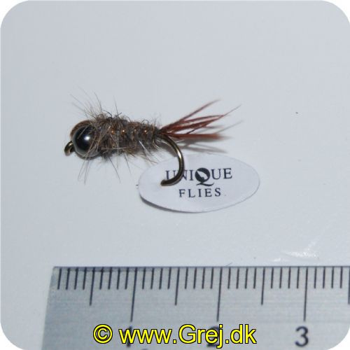 FL44029 - Unique Flies UF Hare Ears Black Bead - krogstr. 10 