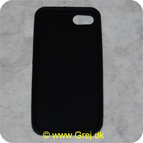 IPHONE5SO - iPhone 5 Cover af Silikone i sort